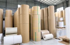 Raw paper and film materials prepared for self-adhesive labelstock production
HTML: alt="Raw paper and film materials prepared for self-adhesive labelstock production"